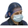 Hairtite Disposable Blue Polypropylene Hair Net 550 mm, 100 Per Pack WWE00/C51SB