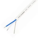 Van Damme Classic XKE Series Multipair Installation Audio Cable, 100 m Length, Stranded Copper Conductor, White 268064090100