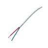 Van Damme 2 Core Speaker Cable White 100 m LSZH Copper Conductor 70°C 278575090