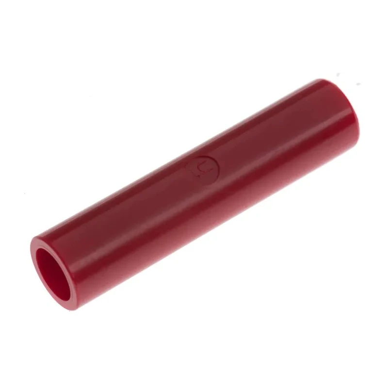 Hirschmann Test & Measurement Red Banana Coupler with Brass Contacts Nickel Plated 930109101
