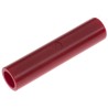 Hirschmann Test & Measurement Red Banana Coupler with Brass Contacts Nickel Plated 930109101