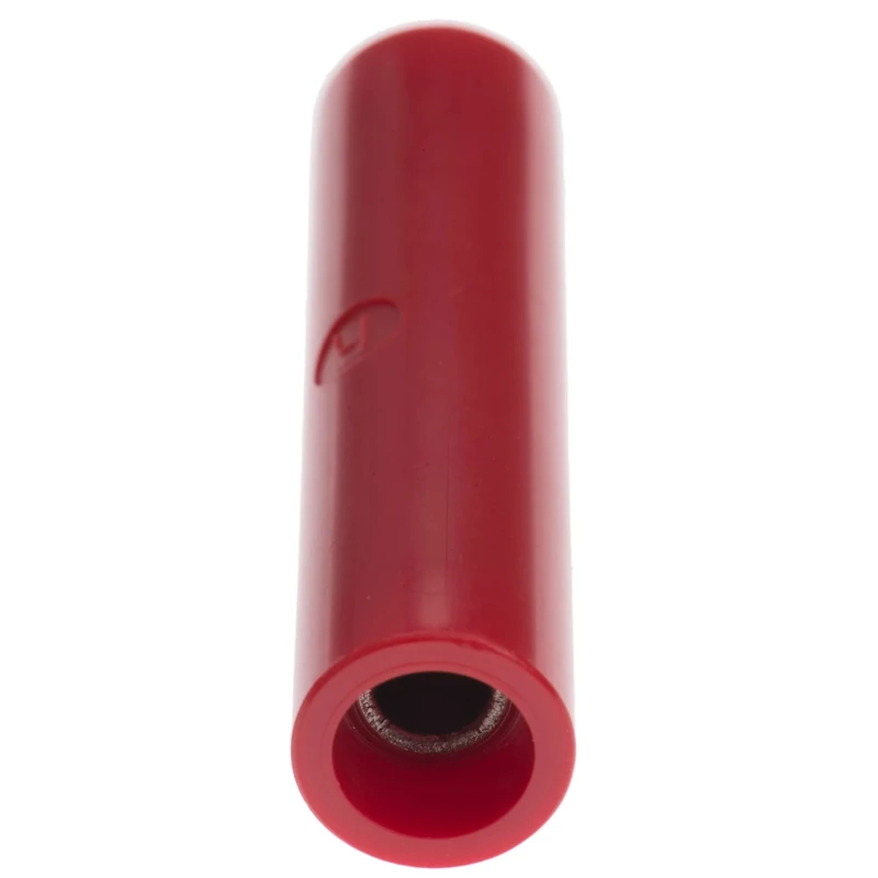 Hirschmann Test & Measurement Red Banana Coupler with Brass Contacts Nickel Plated 930109101