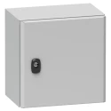 Schneider Electric PanelSeT S3D Series Steel Enclosure IP66, 500 mm x 400 mm x 200 mm 