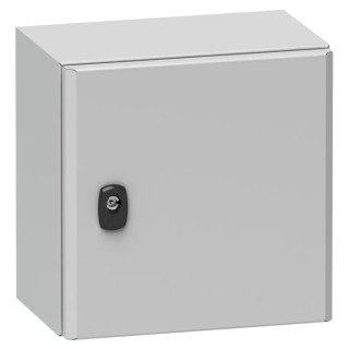 Schneider Electric PanelSeT S3D Series Steel Enclosure IP66, 500 mm x 400 mm x 200 mm 