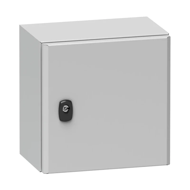 Schneider Electric PanelSeT S3D Series Steel Enclosure IP66, 500 mm x 400 mm x 200 mm 