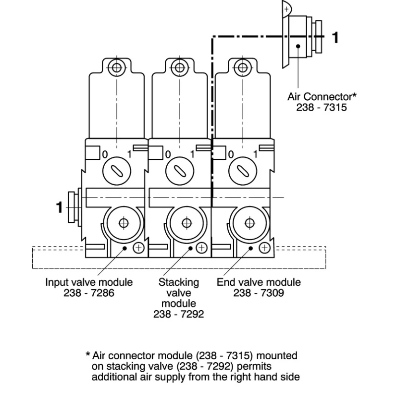 EMERSON ? AVENTICS Pneumatic Solenoid Valve 3-Port Pilot/Spring 579 Series 24V DC 8 bar Max Pressure 850 L/min 5790600220