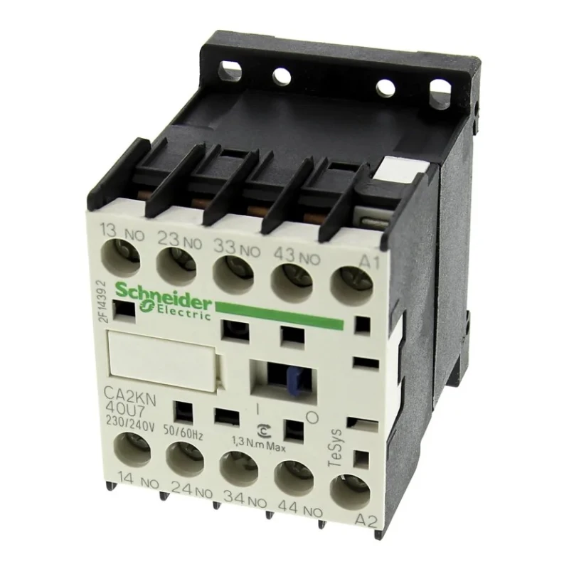 Schneider Electric TeSyS CA Control Relay Contactor, 10 A, 240V Control Circuit, 690V AC Contact Voltage, 4 NO CA2KN40U7