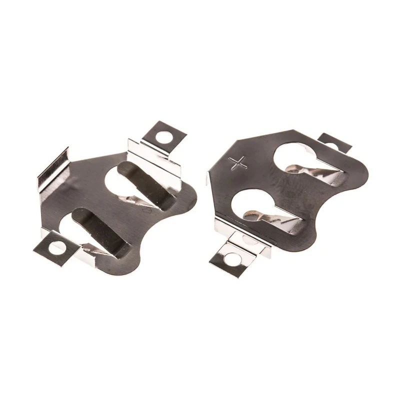 Keystone Battery Contact Top Spring Arm for CR2016, CR2025, CR2032, Phosphor Bronze, Surface Mount 3002