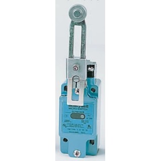 Honeywell Technologies GLF Series Adjustable Roller Lever Limit Switch, 1 NO/1 NC, IP67, Die Cast Zinc Epoxy Coated 