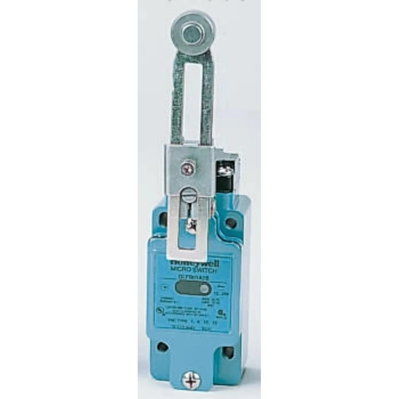 Honeywell Technologies GLF Series Adjustable Roller Lever Limit Switch, 1 NO/1 NC, IP67, Die Cast Zinc Epoxy Coated 