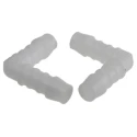 RS PRO Hose Connector 10 mm ID Push-on, Male to Male, Acetal Body, Germany 795-483