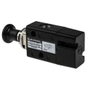 Norgren Mechanical Knob Control Valve 304 Series G G 1/8 Thread, 3/2 Function, Zinc Body, Black Control Button 03042402