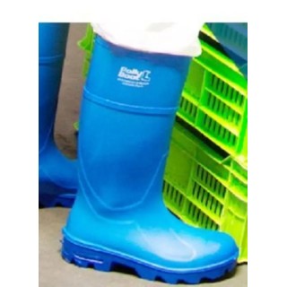 Pollyboot Unisex Steel Toe Capped Safety Boots Size UK 9 EU 43 Slip Resistant Turkey PO-43