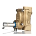 Buschjost Solenoid Pilot Valve 3/8 in Push-in Port, Brass Body, NC Valve Function, 16 bar Max Operating 8240100.9100.00000