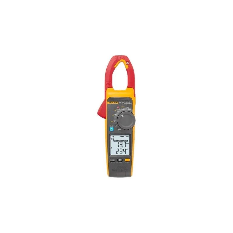Fluke 378 FC AC/DC True RMS Clamp Meter 999.9 A DC 2500 A AC 1000 V DC 1000 V AC CAT III 1000V CAT IV 600V FLUKE-378 FC/E
