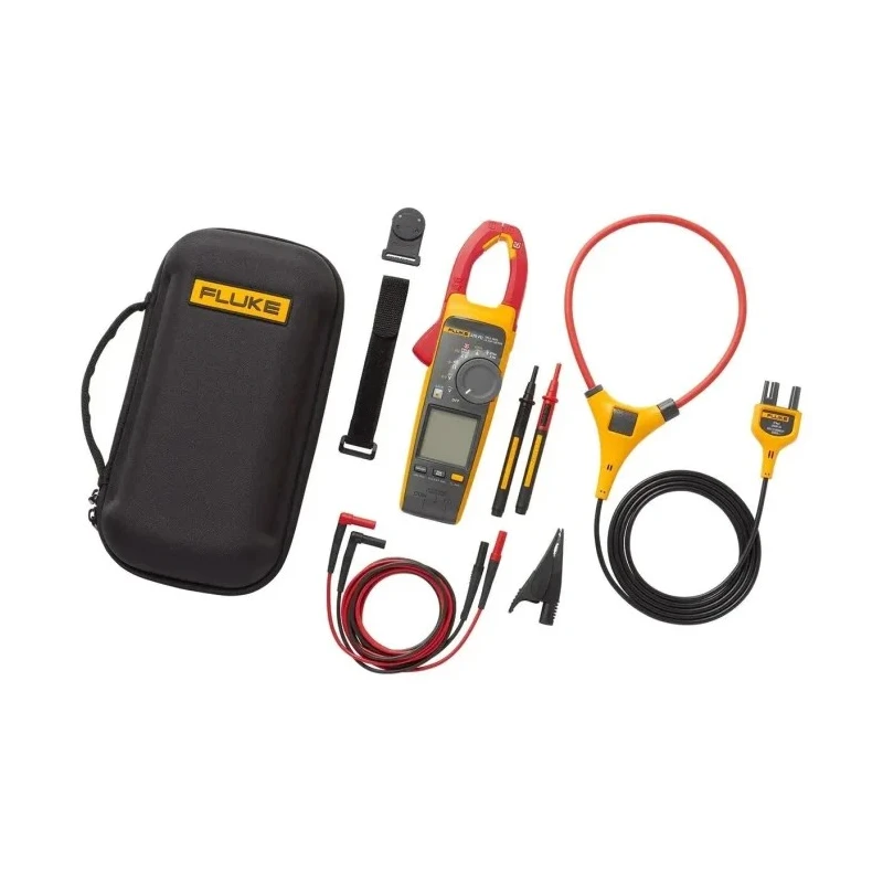 Fluke 378 FC AC/DC True RMS Clamp Meter 999.9 A DC 2500 A AC 1000 V DC 1000 V AC CAT III 1000V CAT IV 600V FLUKE-378 FC/E