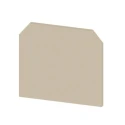 Weidmüller AP Series Beige Polyamide End Plate for Use with Terminal Block 0294460000
