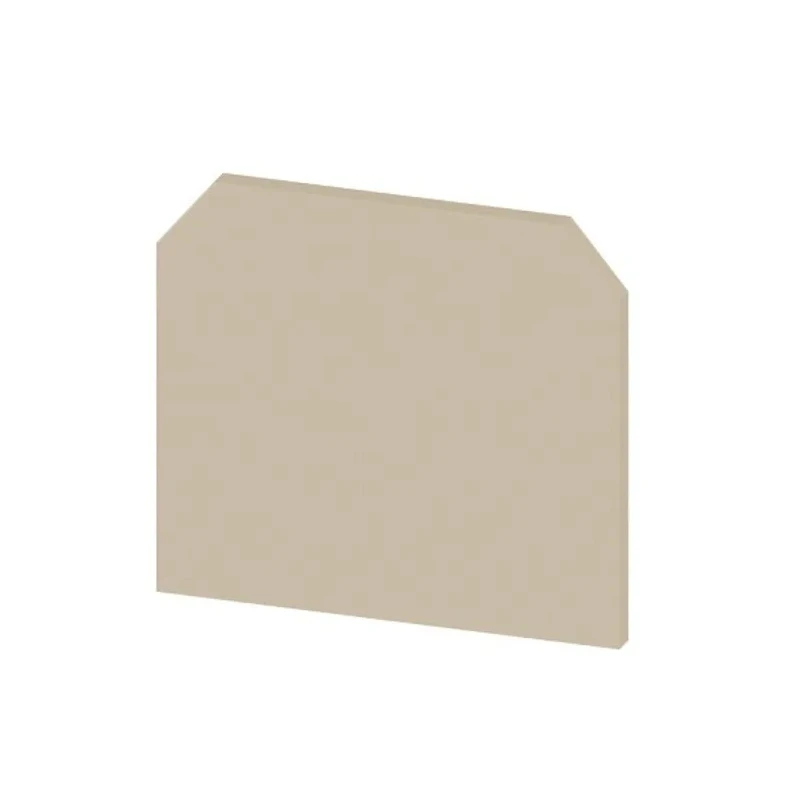 Weidmüller AP Series Beige Polyamide End Plate for Use with Terminal Block 0294460000