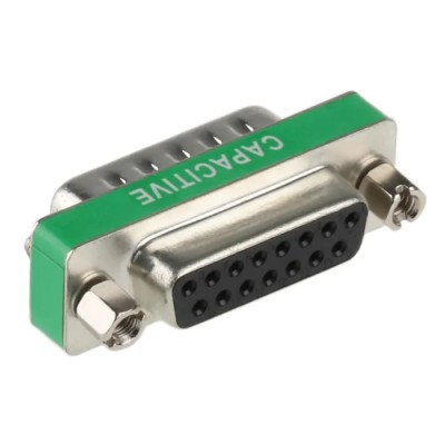 RS PRO 15 Way Male D-Sub Connector Adapter Steel Backshell EMI Shielding 238-7359
