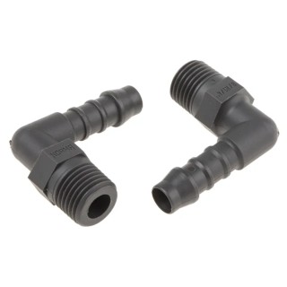 RS PRO Hose Connector Nylon Male BSP Threaded 8 mm Inside Diameter 1/4 in 795-253