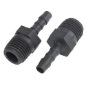 RS PRO Nylon Straight Hose Connector 5 mm ID Male BSP Threaded 1/4 in Connection 795-095