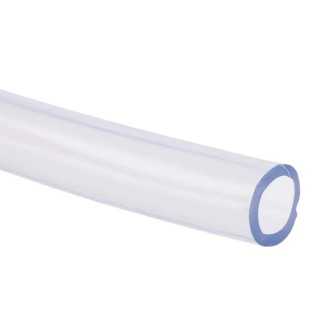 RS PRO Clear Polyvinyl Chloride Hose Pipe 4 Bar Pressure, 25 m Length, 18mm Outer Diameter, 12mm Inner Diameter 797-372