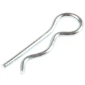 RS PRO Steel Bright Zinc-Plated Retaining Clip 1/4 in Diameter 839-274