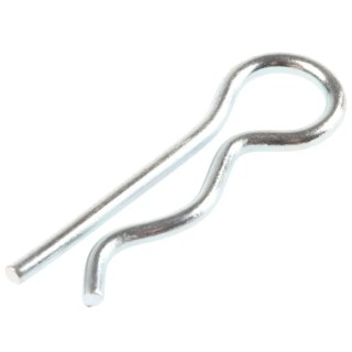 RS PRO Steel Bright Zinc-Plated Retaining Clip 1/4 in Diameter 839-274