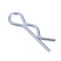 RS PRO Steel Bright Zinc Plated Retaining Clip 19.5 mm Compatible Shaft Diameter 11 mm 839-268