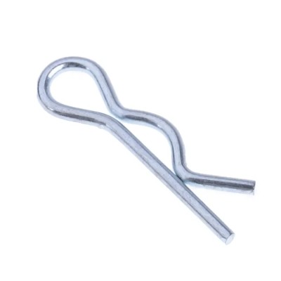 RS PRO Steel Bright Zinc Plated Retaining Clip 19.5 mm Compatible Shaft Diameter 11 mm 839-268