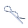RS PRO Steel Bright Zinc Plated Retaining Clip 19.5 mm Compatible Shaft Diameter 11 mm 839-268