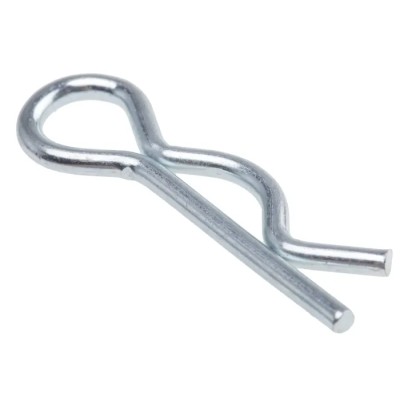 RS PRO Steel Bright Zinc-Plated Retaining Clip 5/16 in Diameter 839-280