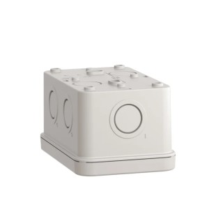Schneider Electric Light Grey ABS XAL Control Station Enclosure 2 Hole 22 mm Diameter XALE2