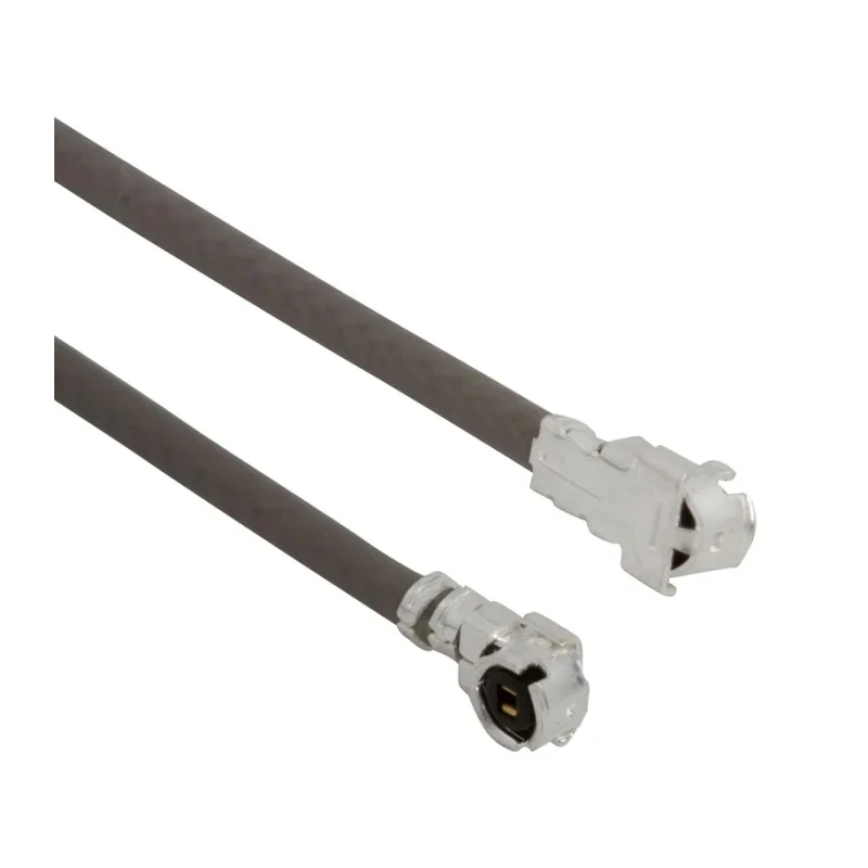 Amphenol RF AMC Series Coaxial Cable Male Right Angle to Male AMC 100 mm 50Ω A-1PA-132-100B2