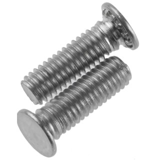 RS PRO Steel Passivated Zinc Plated Self-Clinching Stud M3 Thread Size, Head Diameter 4.6 mm, Length 10 mm model 827-344