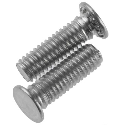 RS PRO Steel Passivated Zinc Plated Self-Clinching Stud M3 Thread Size, Head Diameter 4.6 mm, Length 10 mm model 827-344