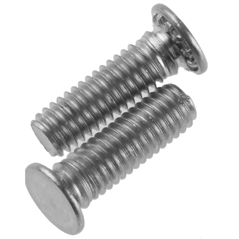 RS PRO Steel Passivated Zinc Plated Self-Clinching Stud M3 Thread Size, Head Diameter 4.6 mm, Length 10 mm model 827-344