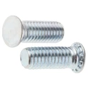 RS PRO Steel Passivated Zinc Plated Self-Clinching Stud M6 x 16mm 8.2mm Head Diameter 827-439