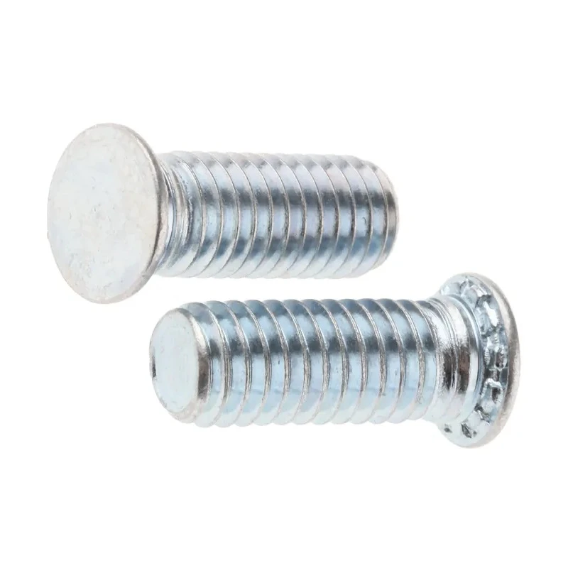 RS PRO Steel Passivated Zinc Plated Self-Clinching Stud M6 x 16mm 8.2mm Head Diameter 827-439