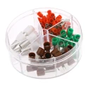 SES Sterling Bootlace Ferrule Crimp Terminal Kit with Copper Contact Plating, Kit Contents: Ferrules of 10 mm² x 06490820000