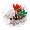 SES Sterling Bootlace Ferrule Crimp Terminal Kit with Copper Contact Plating, Kit Contents: Ferrules of 10 mm² x 06490820000