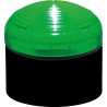 RS PRO Green Beacon LED Bulb 12V AC/DC, 24V AC/DC, Steady and Flashing Light Effect, Polycarbonate Housing, IP66 IP66