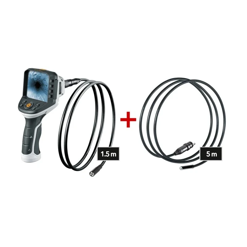 Laserliner Inspection Camera Kit 1.5 m Probe Length 17 mm Probe Diameter 640 x 480 Pixel Resolution Lithium-ion 092.946B