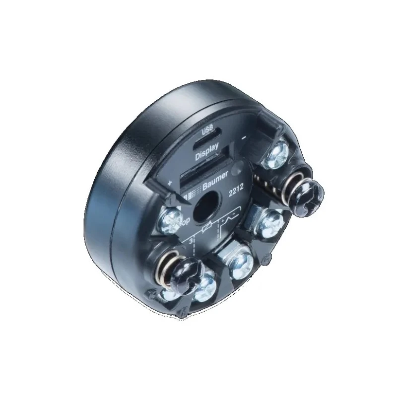 Baumer 2222 Series Temperature Transmitter PT100 Input 40V, -40°C to 85°C PT100
