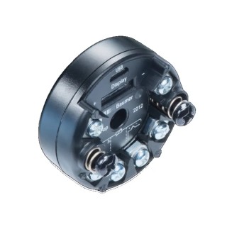 Baumer 2212 Temperature Transmitter PT100 Input 40V Maximum Operating Temperature 85°C Minimum Operating Temperature -40°C 