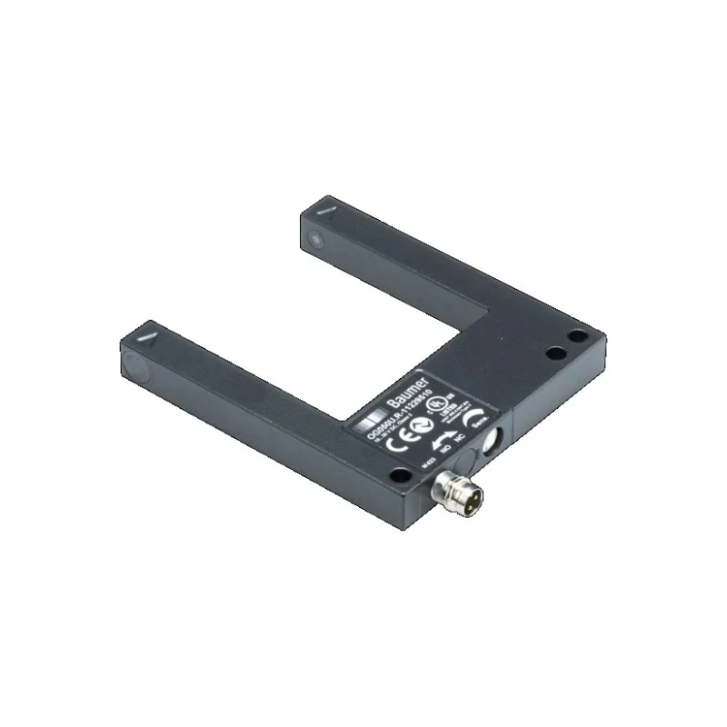 Baumer Photoelectric Fork Sensor 50 mm Detection Range, Push Pull Output, IP67, Die Cast Zinc Housing OG050U.R-GW1O.7WL