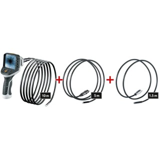 Laserliner 9 mm Probe Flexible Inspection Camera Kit, 640 x 480 Pixel Resolution, LED Illumination, IP68 095.311C
