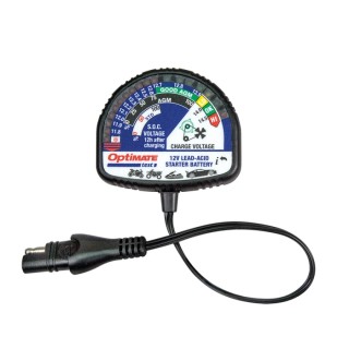 TecMate Car Battery Tester for 12V Lead Acid Batteries TS130