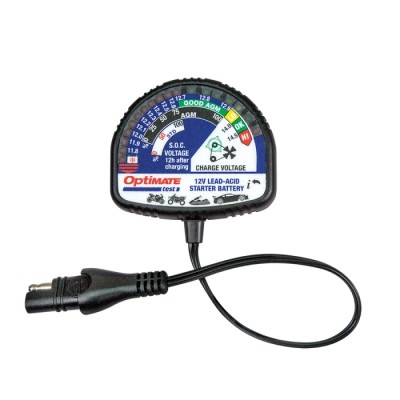 TecMate Car Battery Tester for 12V Lead Acid Batteries TS130