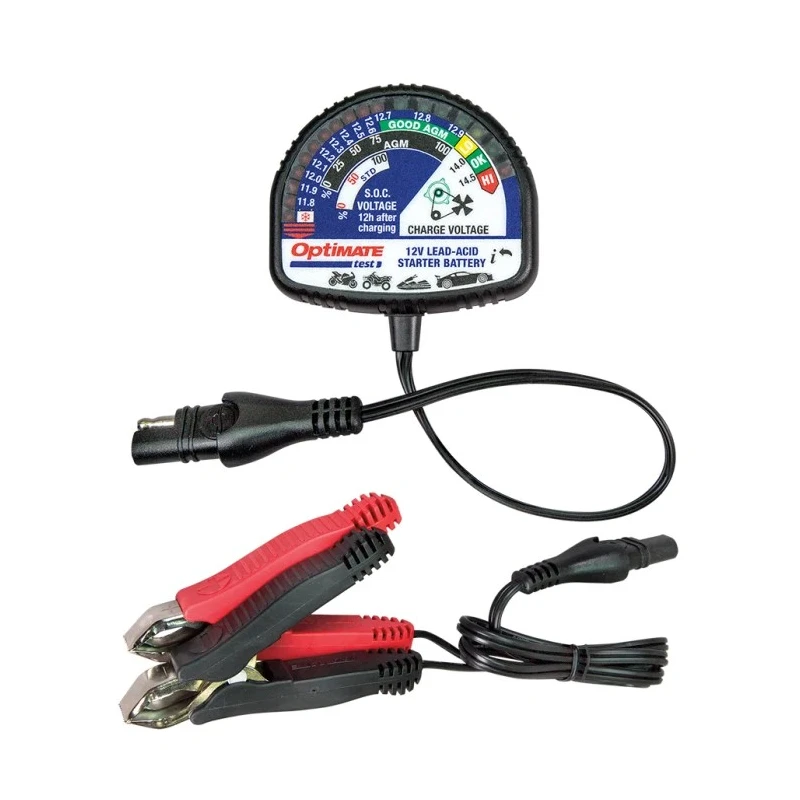 TecMate Car Battery Tester for 12V Lead Acid Batteries TS130